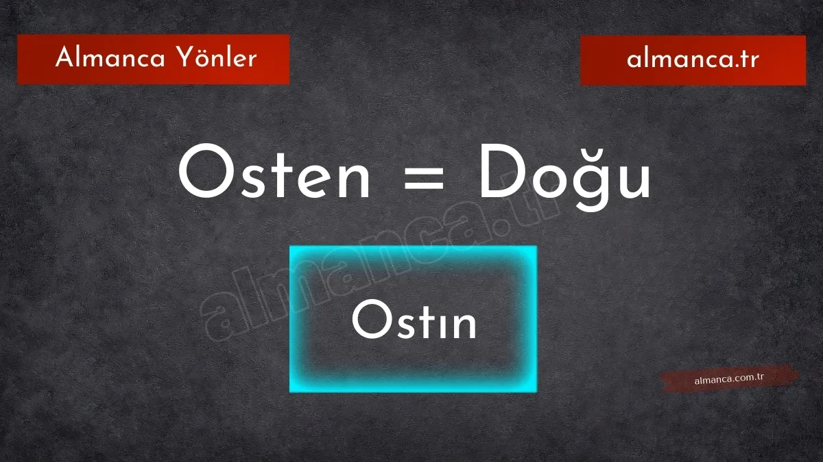 Doğu - Osten